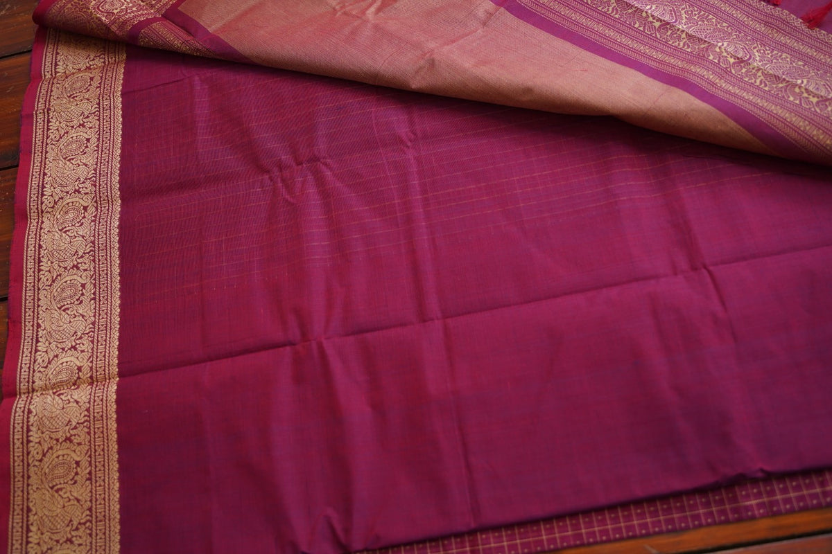 Kanchi handloom Cotton Saree PC18027