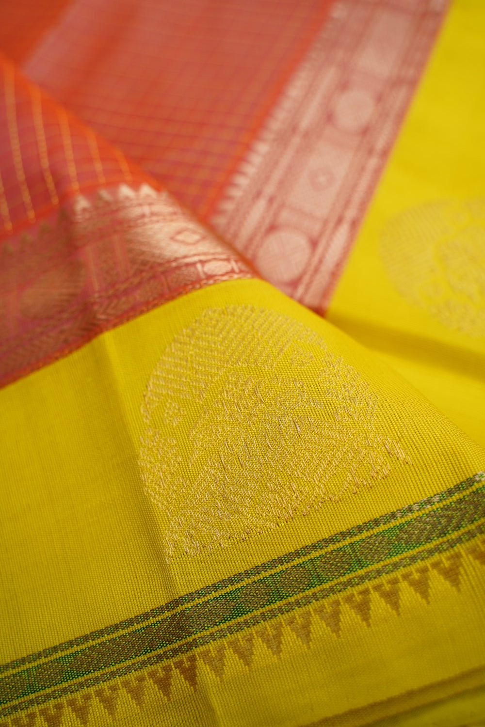Kanchi Handloom Silk Cotton Saree PC16087