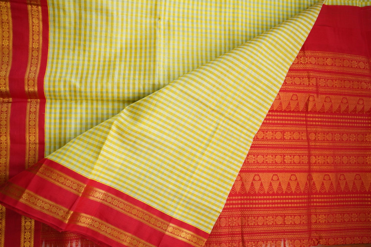 Kanchi Handloom Silk Cotton Saree PC17151