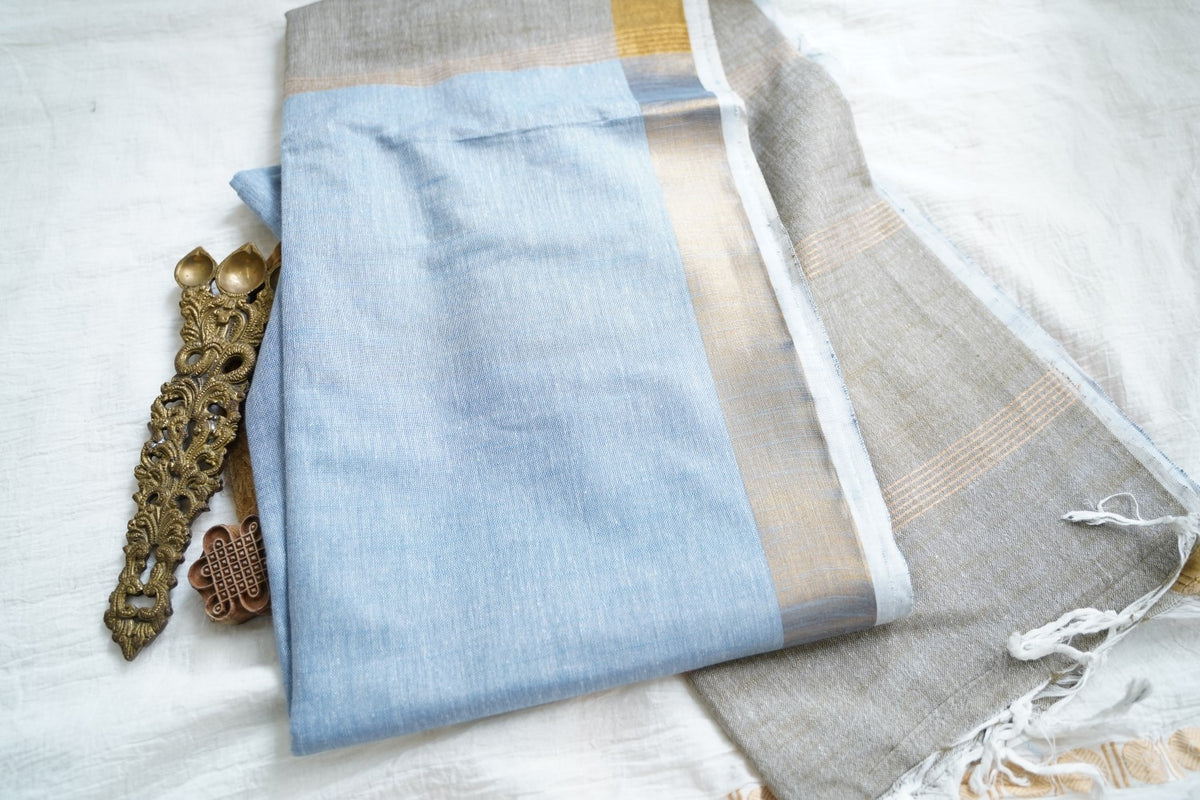Semi Linen saree PC17997
