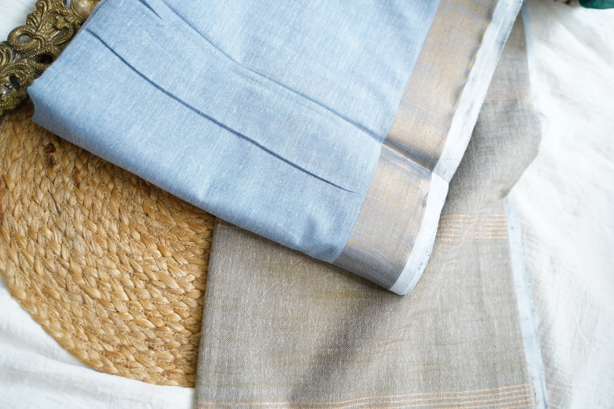 Semi Linen saree PC17997