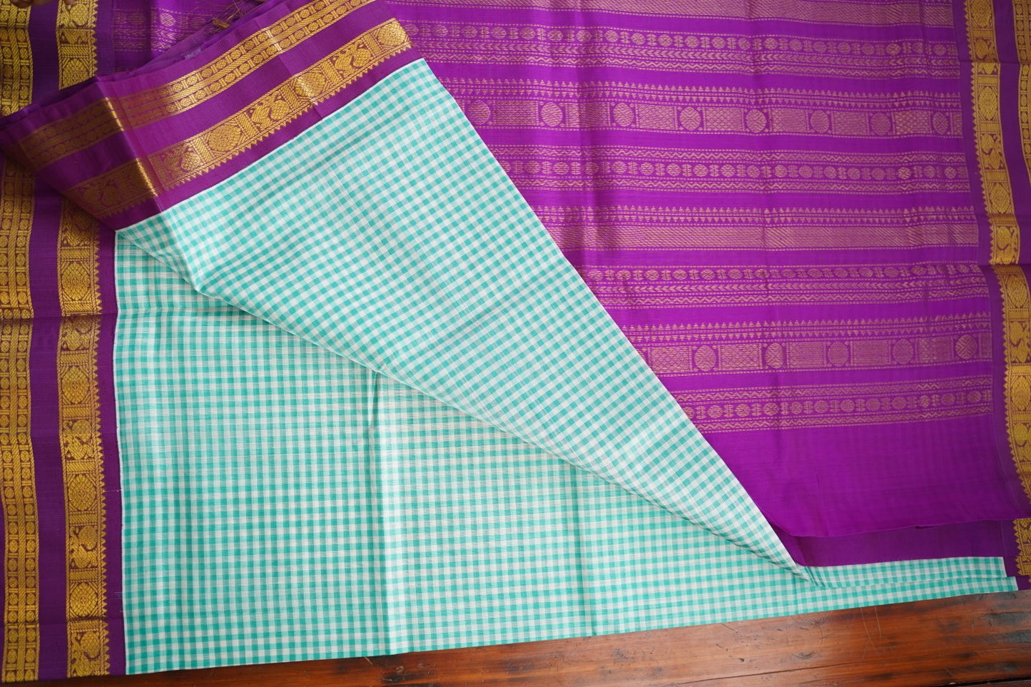 Kanchi Handloom Silk Cotton Saree PC17152