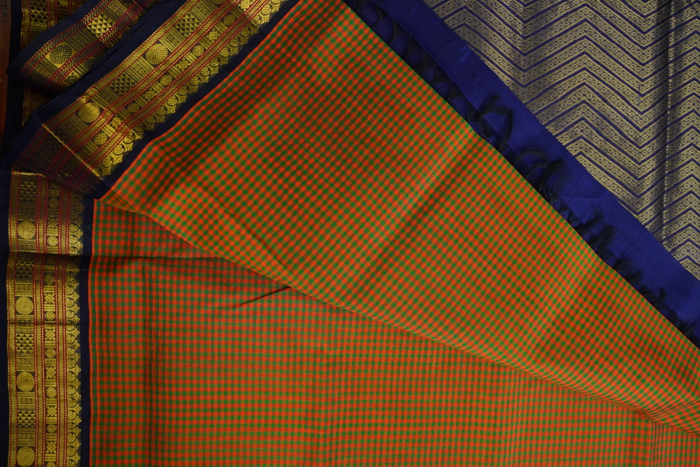 Kanchi Handloom Silk Cotton Saree PC16083