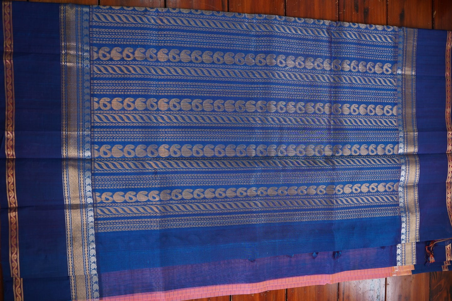Kanchi Handloom Silk Cotton Saree PC16086