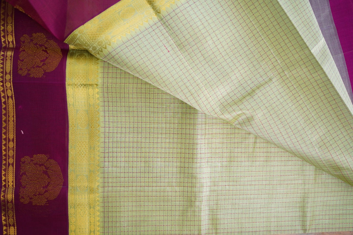 Kanchi Handloom Silk Cotton Saree PC17153