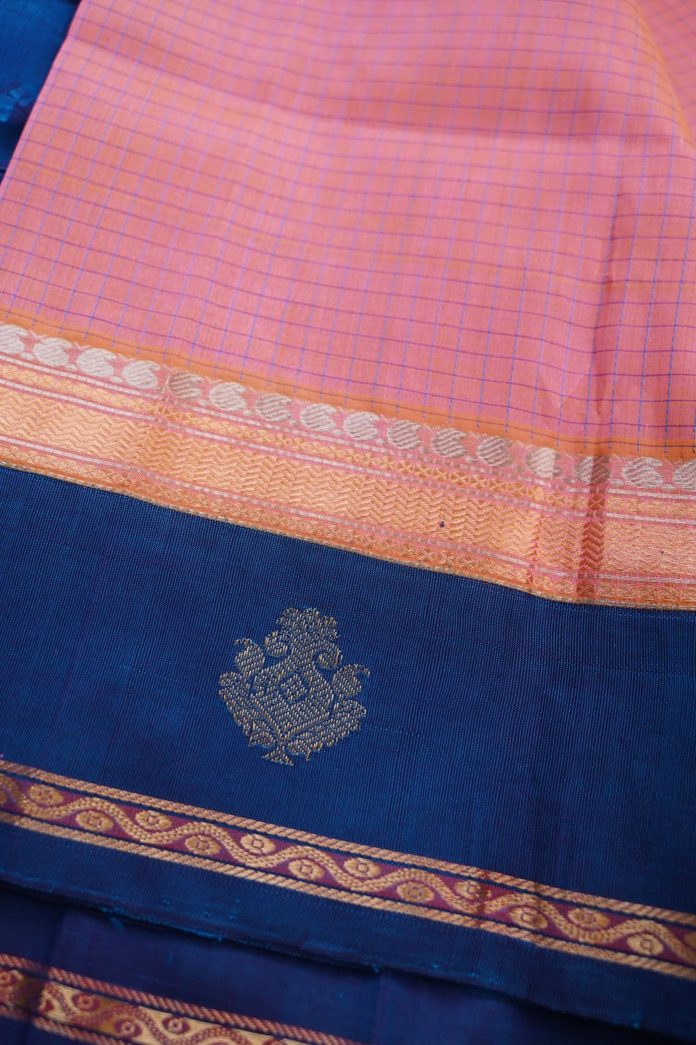 Kanchi Handloom Silk Cotton Saree PC16086