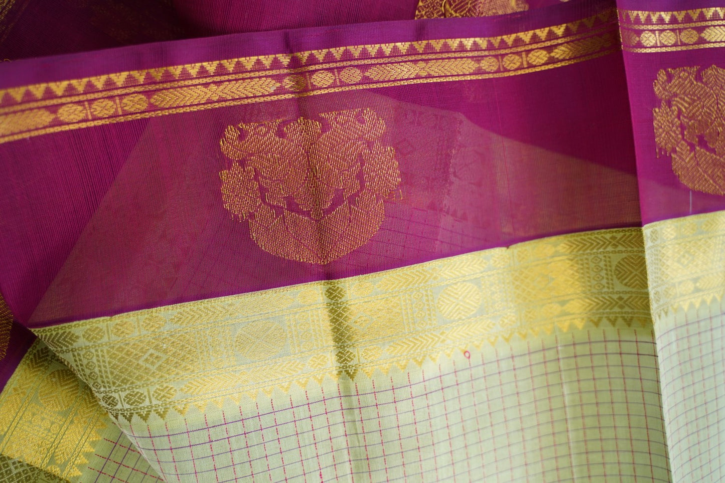 Kanchi Handloom Silk Cotton Saree PC17153