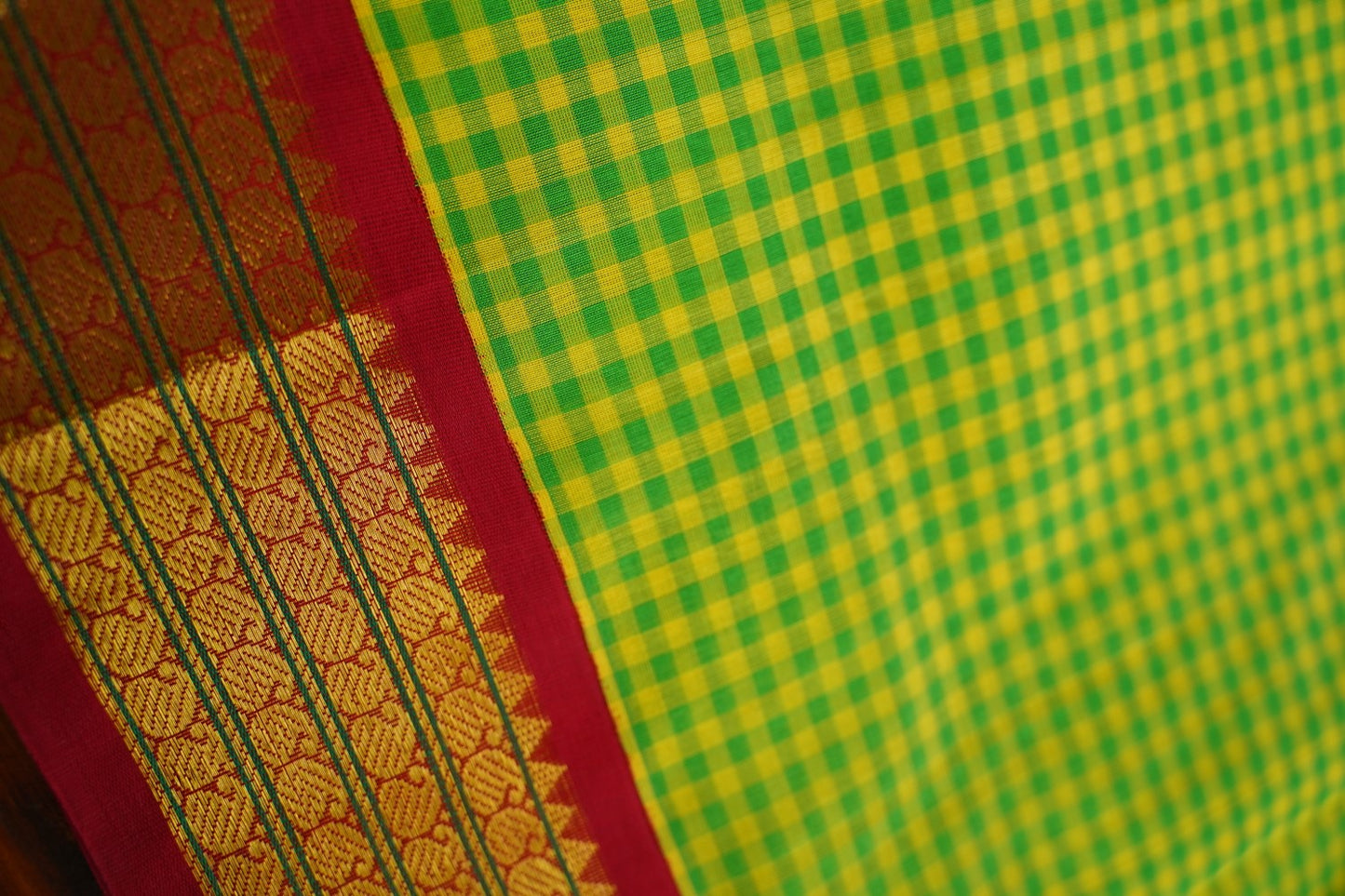 Kanchi Handloom Silk Cotton Saree PC16082