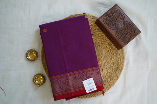 Kanchi handloom Cotton Saree PC14386