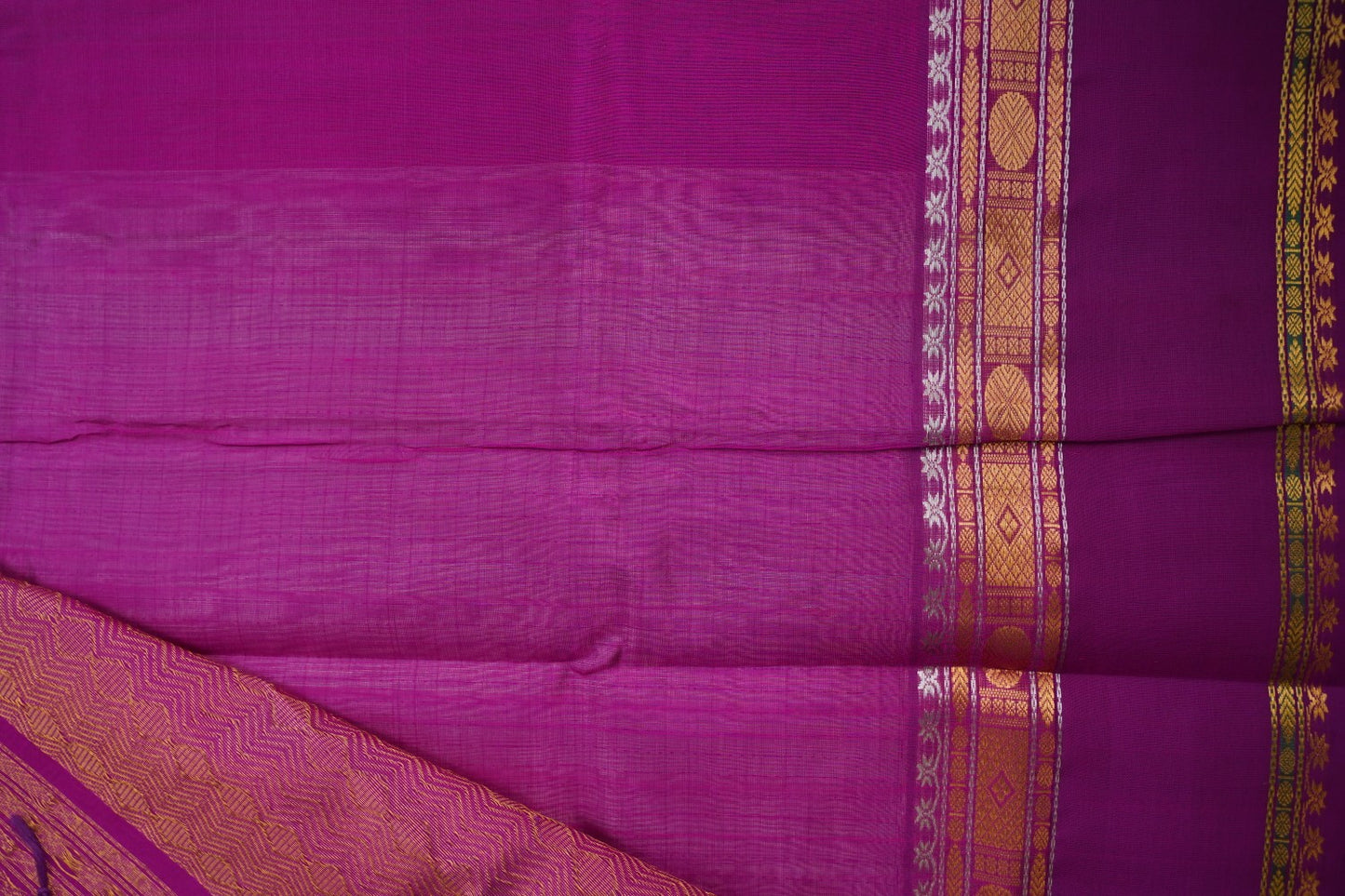 Kanchi Handloom Silk Cotton Saree PC16085