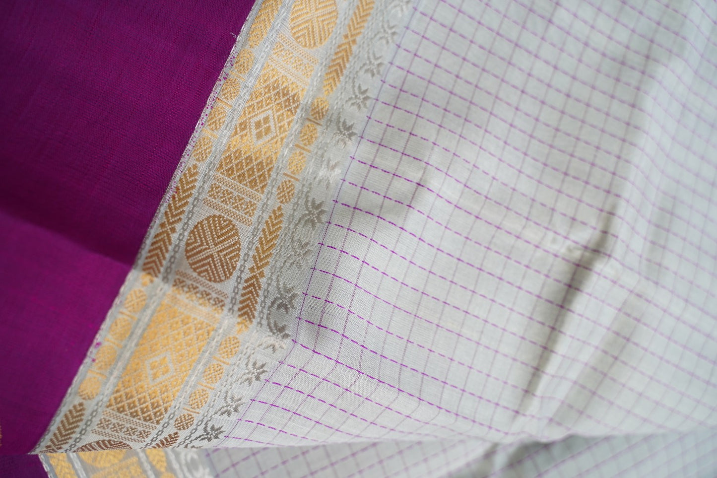 Kanchi Handloom Silk Cotton Saree PC16085