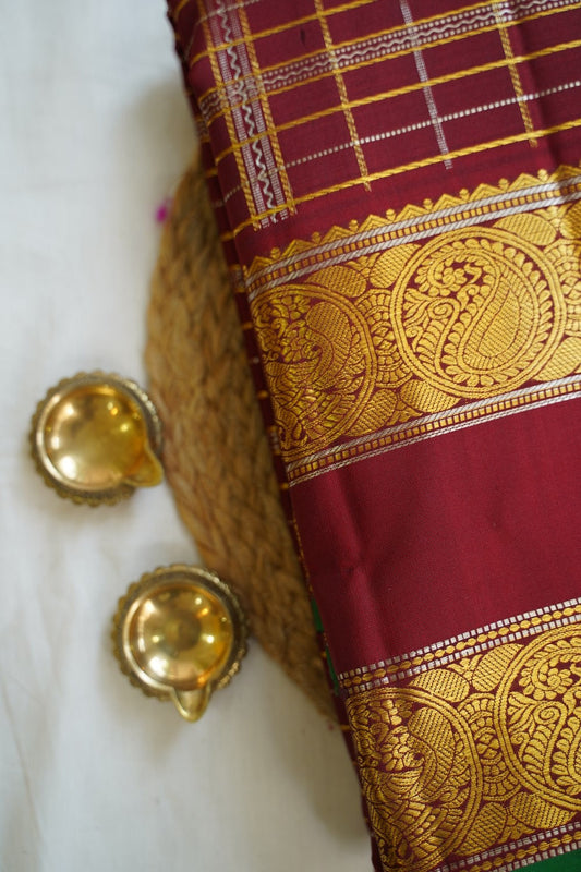 Pure Kanchi Silk Saree -PC14419