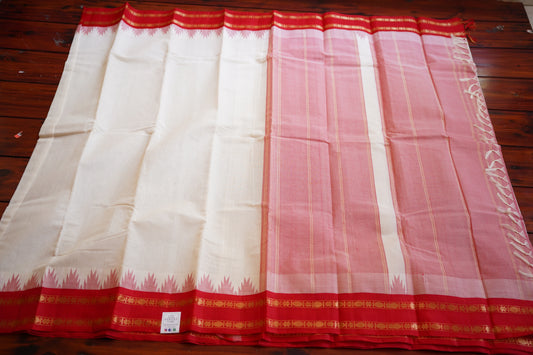 Kanchi handloom Cotton  Saree PC12501