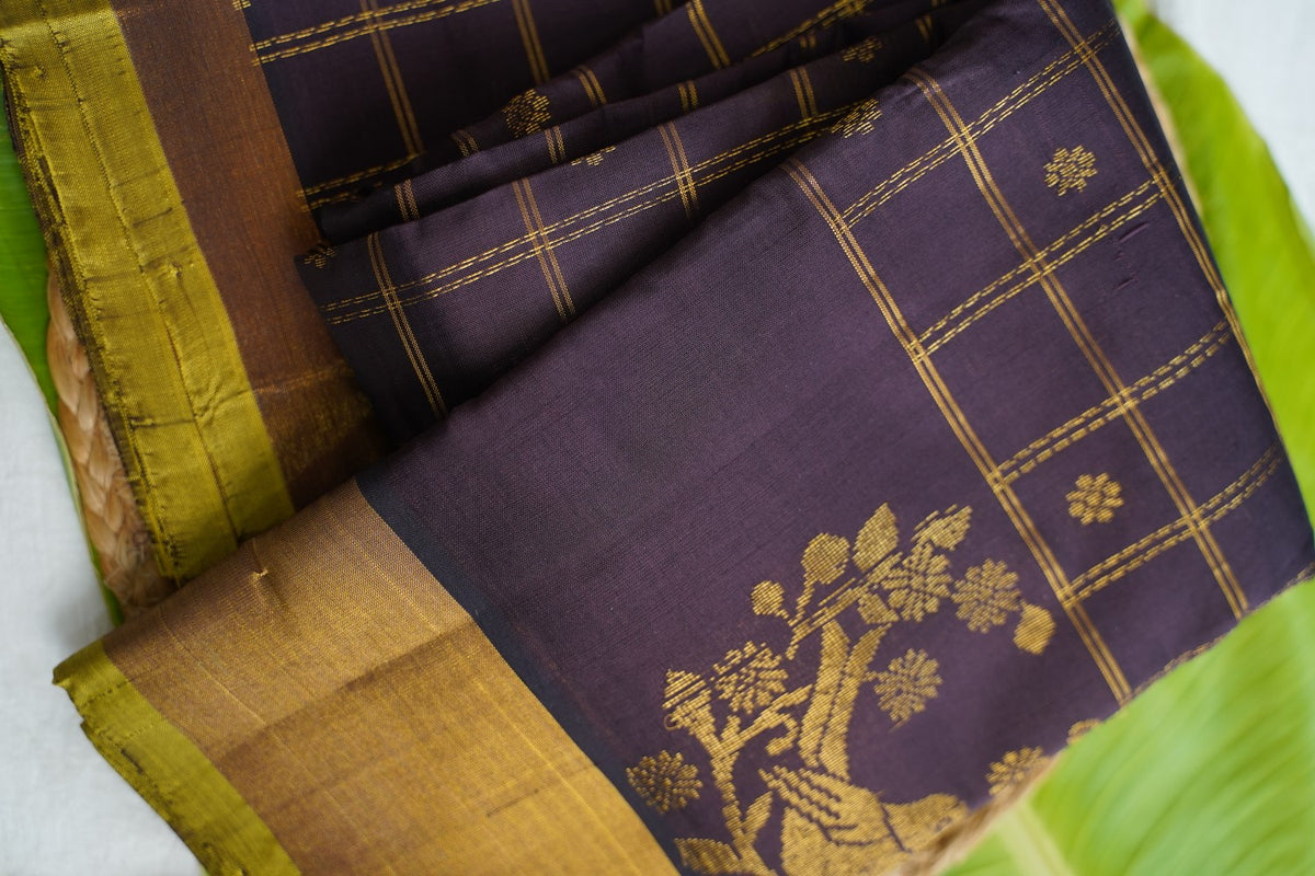 Kanchi Semi Silk Cotton Saree PC18060