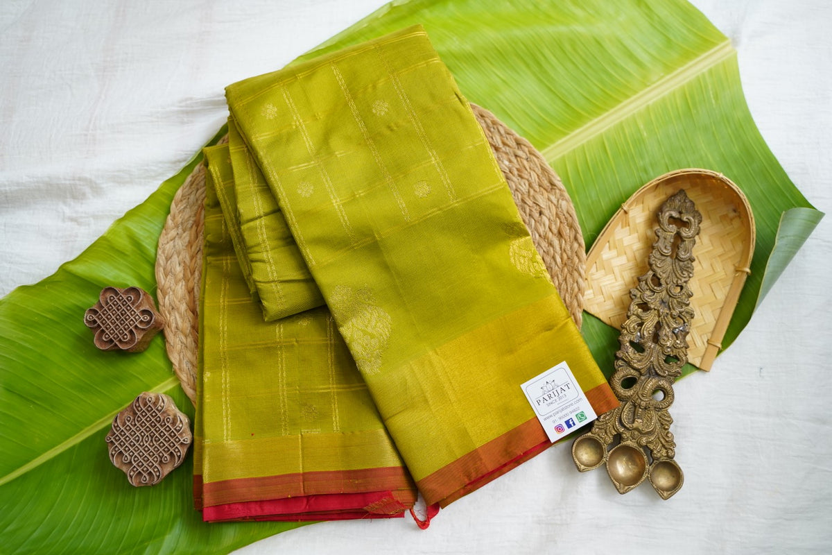 Kanchi Semi Silk Cotton Saree PC18061