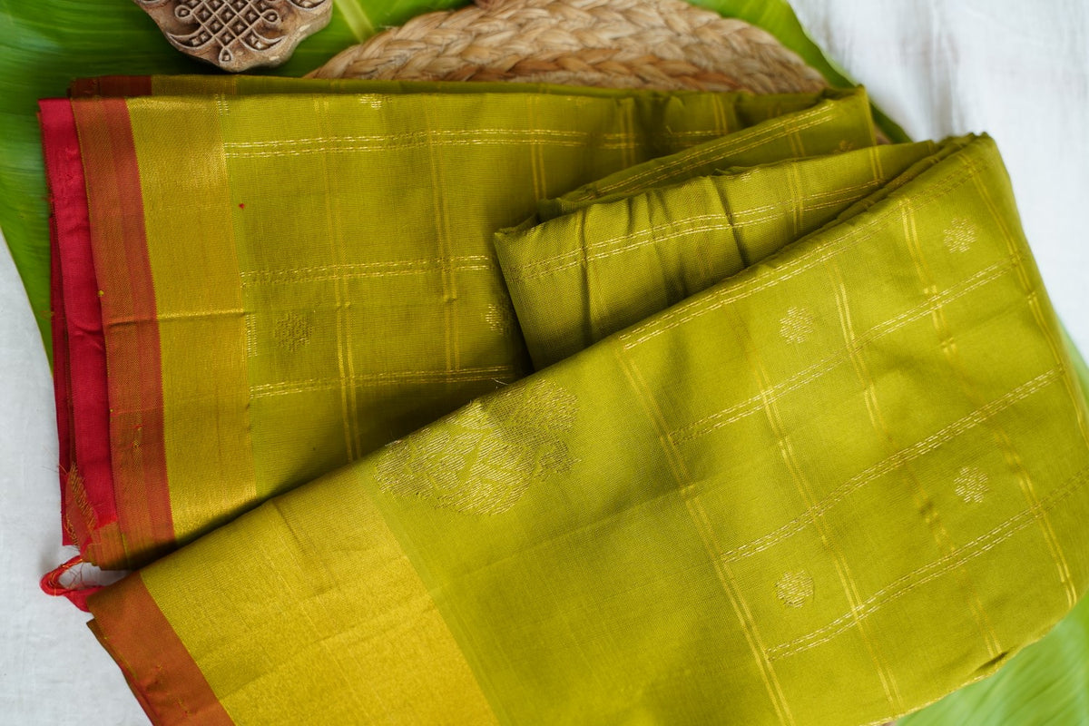 Kanchi Semi Silk Cotton Saree PC18061