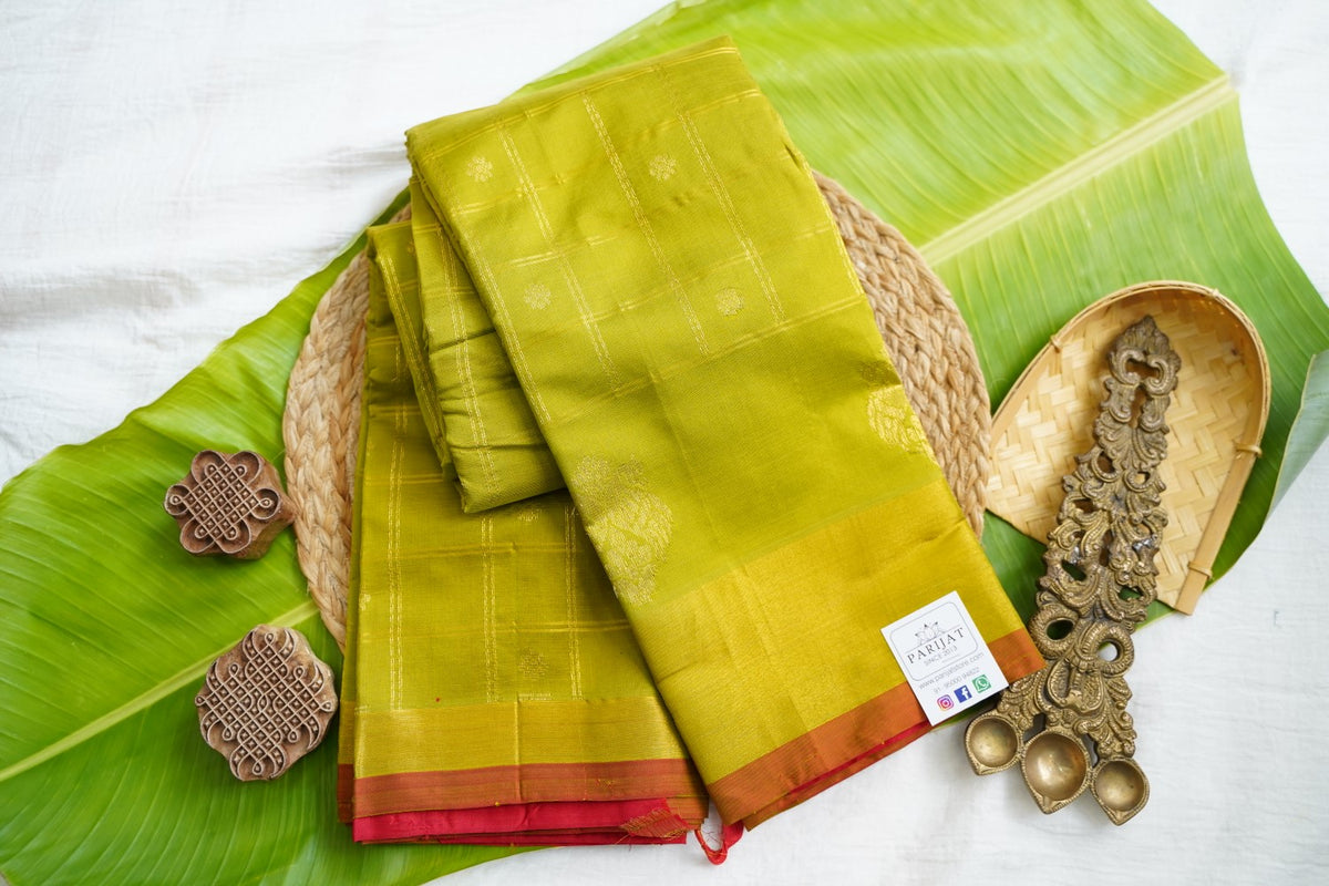 Kanchi Semi Silk Cotton Saree PC18061