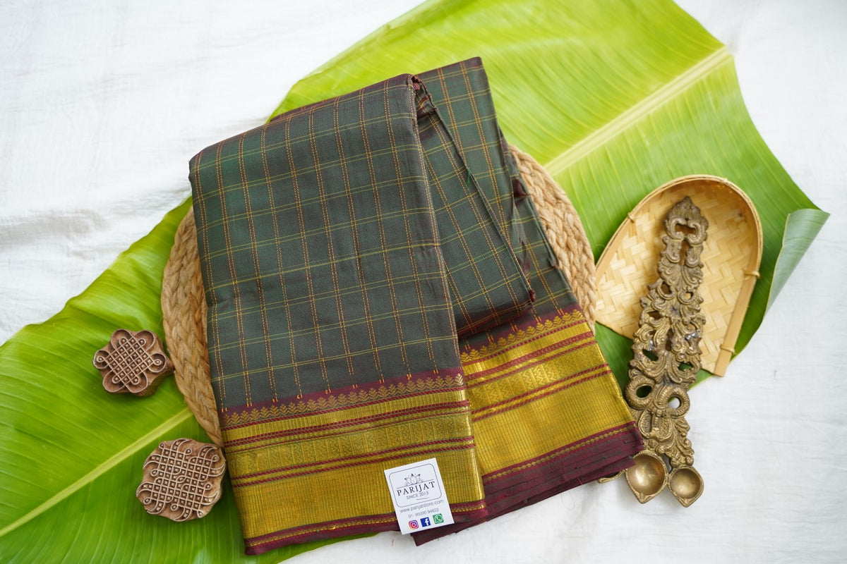 Kanchi Semi Silk Cotton Saree PC18046