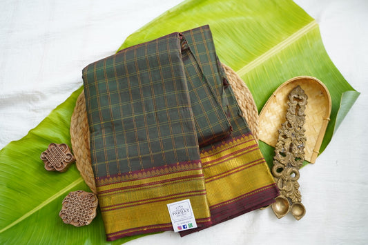 Kanchi Semi Silk Cotton Saree PC18046
