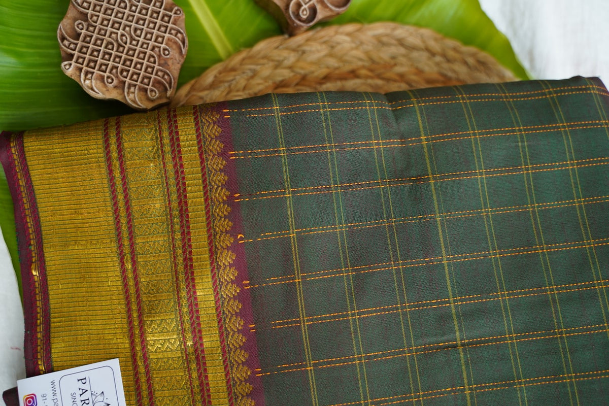 Kanchi Semi Silk Cotton Saree PC18046