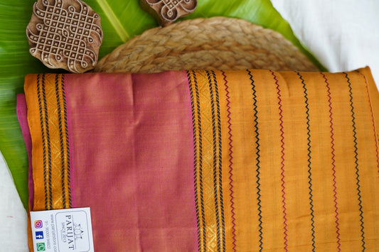 Kanchi Semi Silk Cotton Saree PC18049