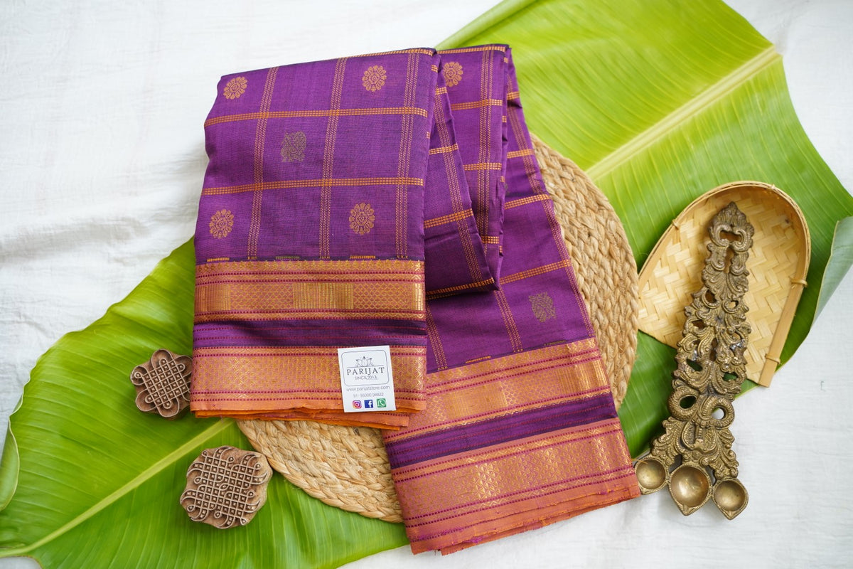 Kanchi Semi Silk Cotton Saree PC18062
