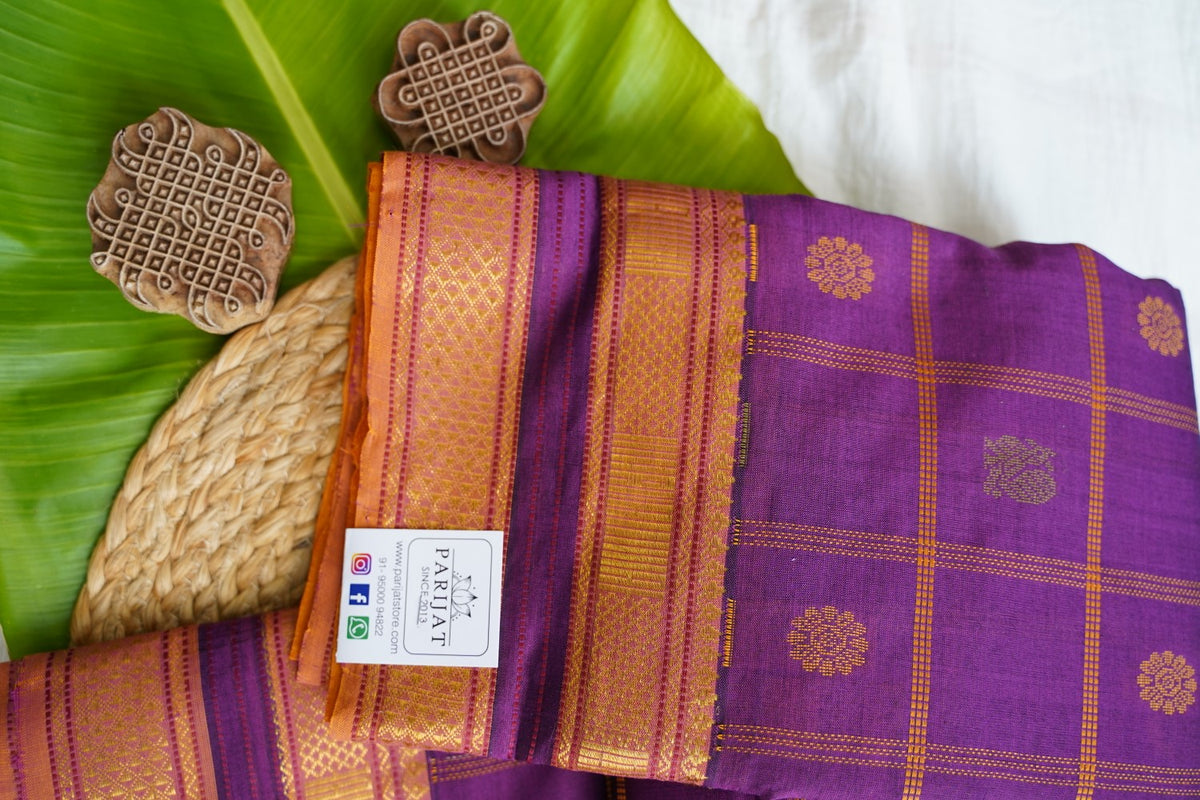 Kanchi Semi Silk Cotton Saree PC18062