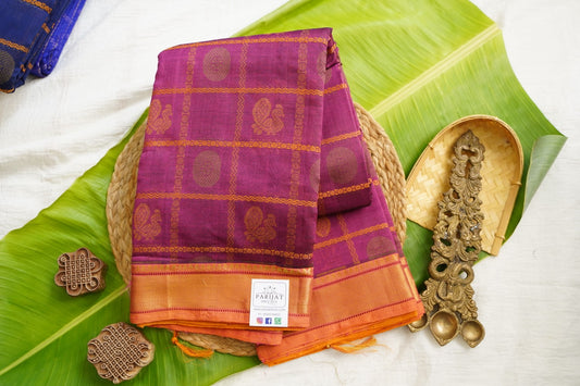 Kanchi Semi Silk Cotton Saree PC18053