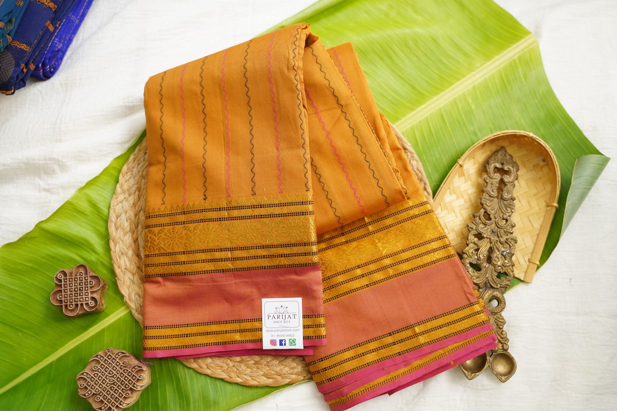 Kanchi Semi Silk Cotton Saree PC18063