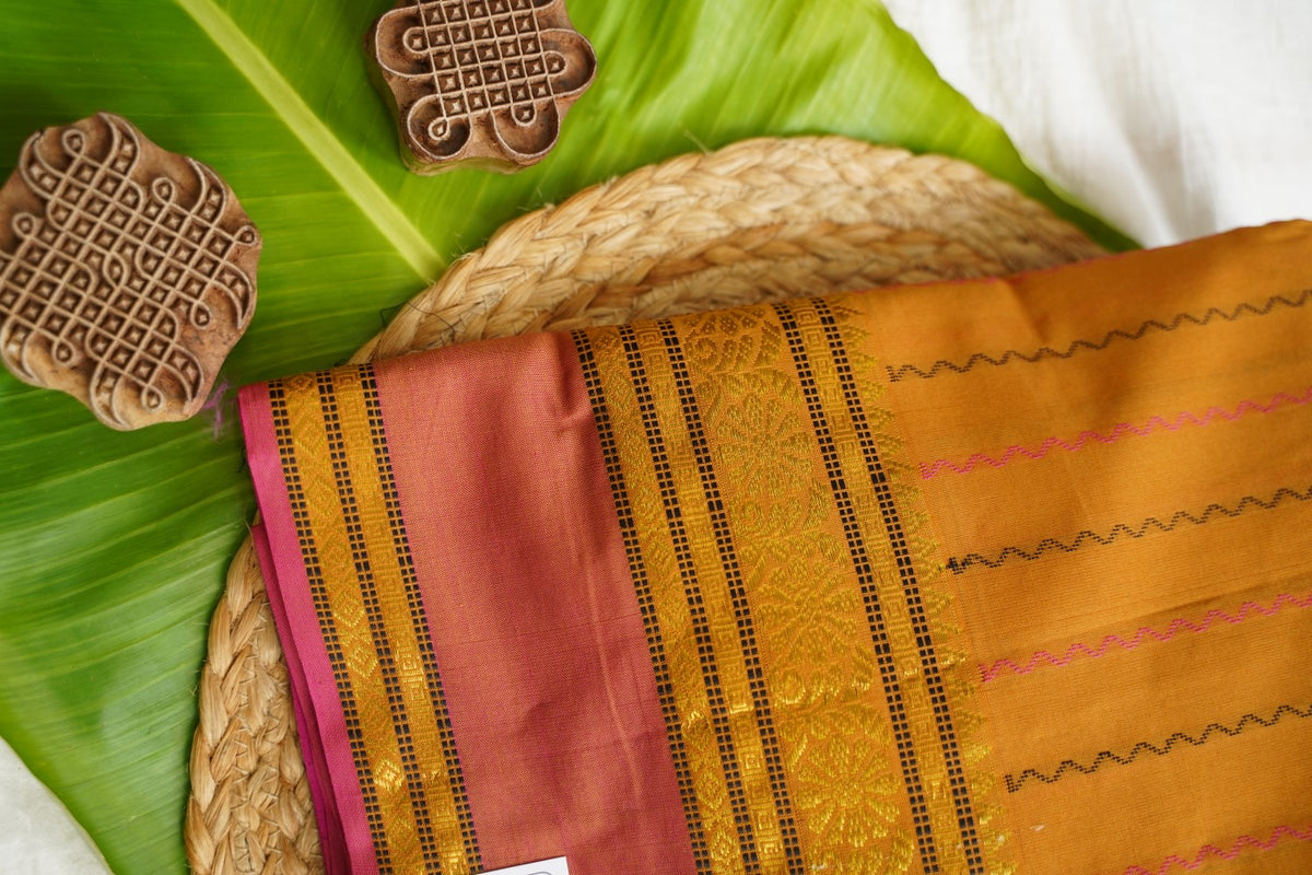 Kanchi Semi Silk Cotton Saree PC18063
