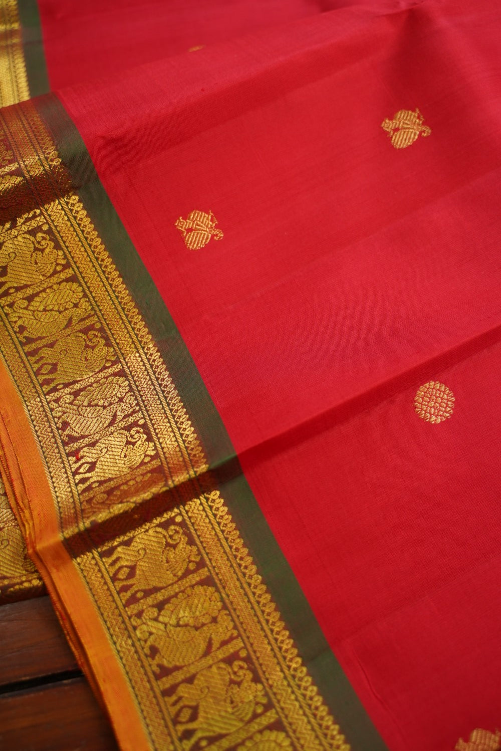 Pure Kanchi Silk Saree PC17165