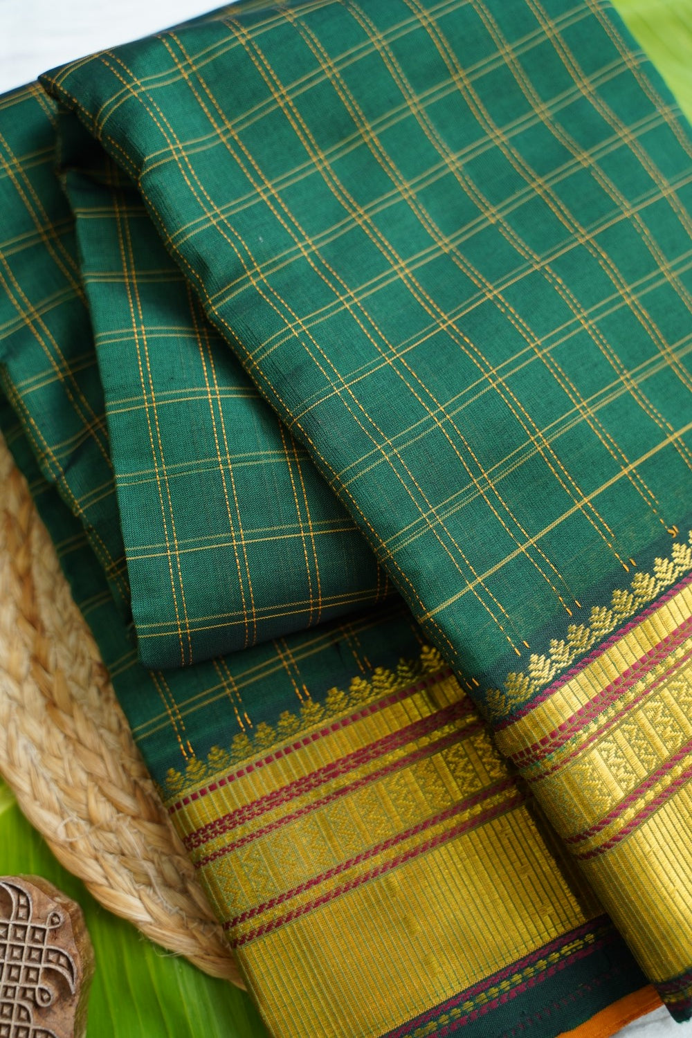 Kanchi Semi Silk Cotton Saree PC18046