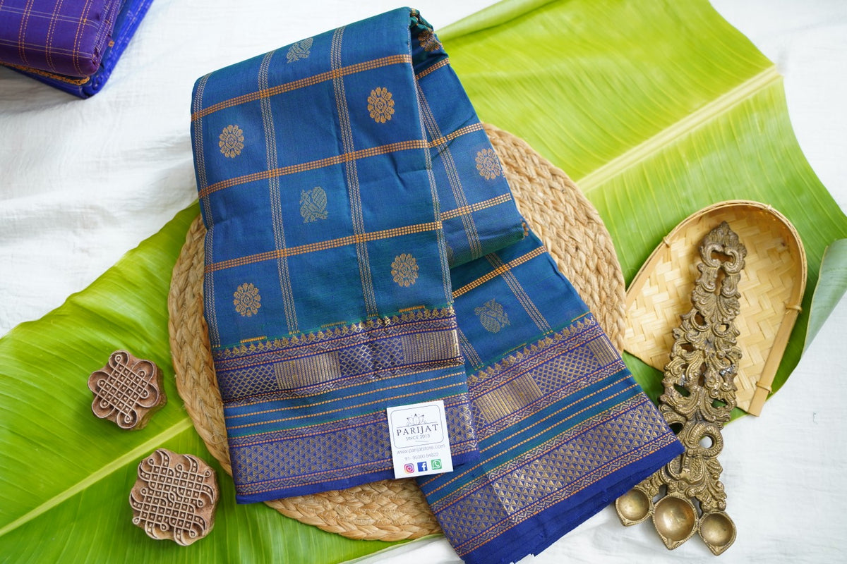 Kanchi Semi Silk Cotton Saree PC18066