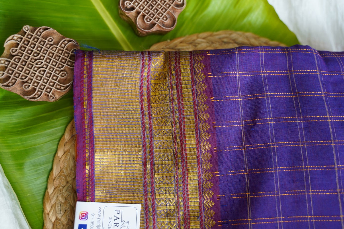 Kanchi Semi Silk Cotton Saree PC18059