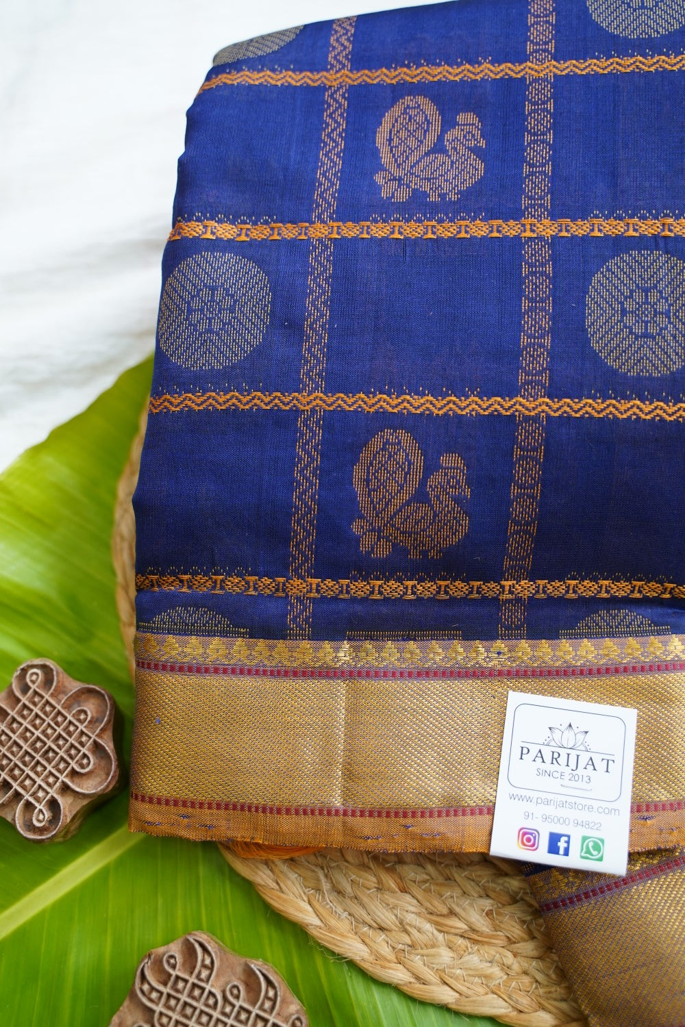 Kanchi Semi Silk Cotton Saree PC18058