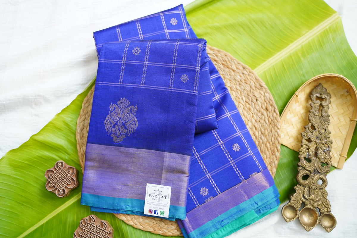 Kanchi Semi Silk Cotton Saree PC18057