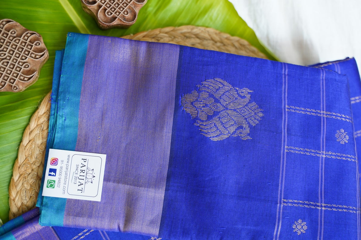 Kanchi Semi Silk Cotton Saree PC18057