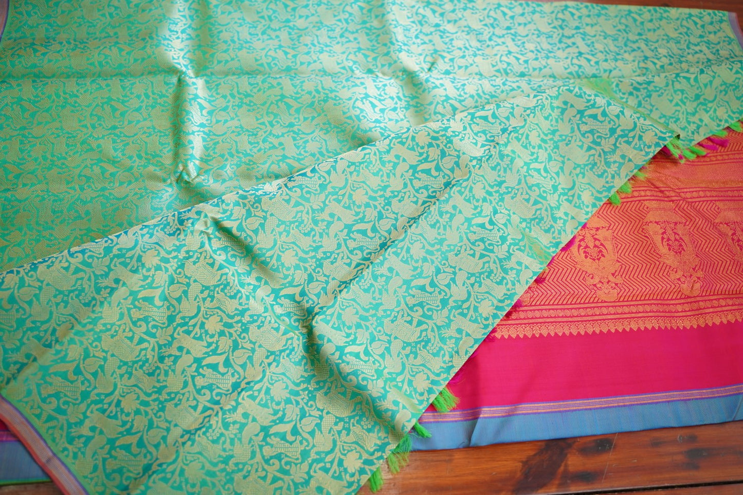 Pure Kanchi Vanasingaram Silk Saree -PC17162