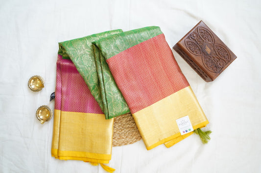Pure Kanchi Silk Saree -PC12797