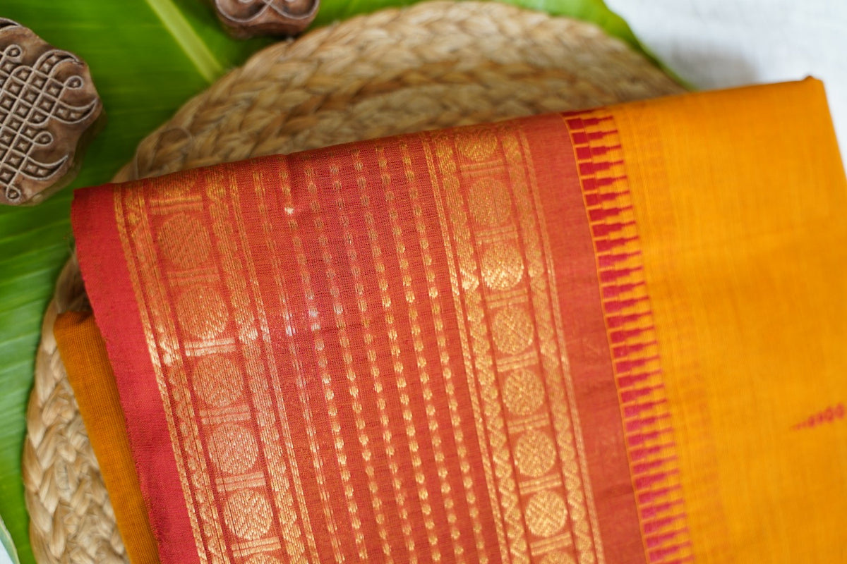 Chettinad handloom Cotton Saree PC18070