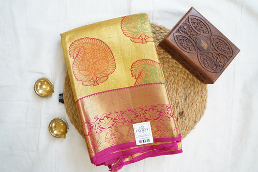 Pure Kanchi Silk Saree -PC12804