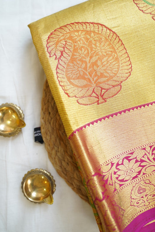 Pure Kanchi Silk Saree -PC12804