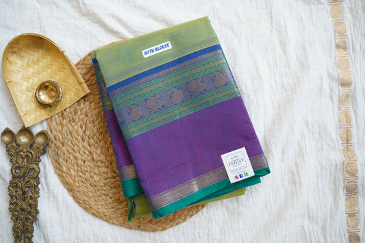 Chettinad handloom Cotton Saree PC16096