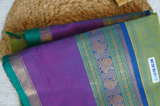 Chettinad handloom Cotton Saree PC16096