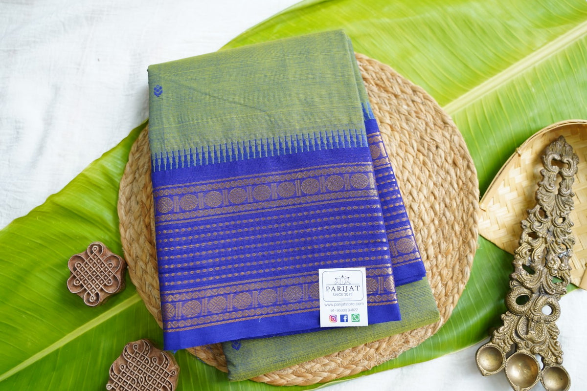 Chettinad handloom Cotton Saree PC18089