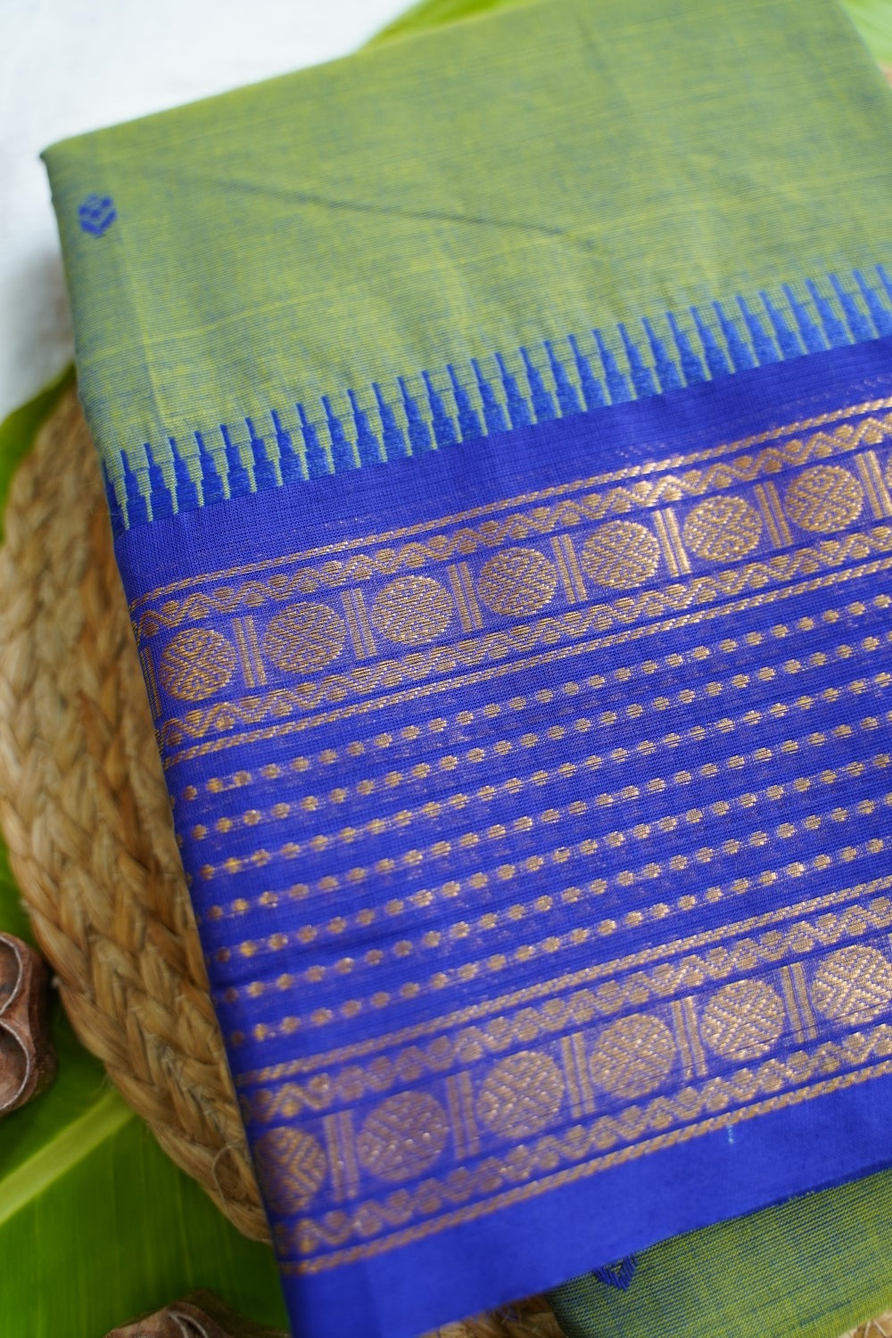 Chettinad handloom Cotton Saree PC18089