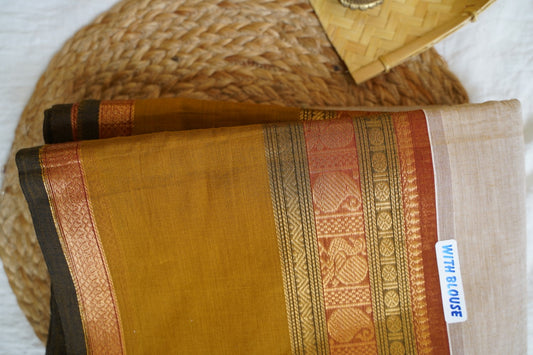 Chettinad handloom Cotton Saree PC16094