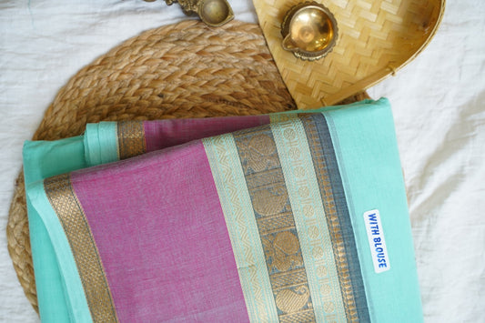 Chettinad handloom Cotton Saree PC16092