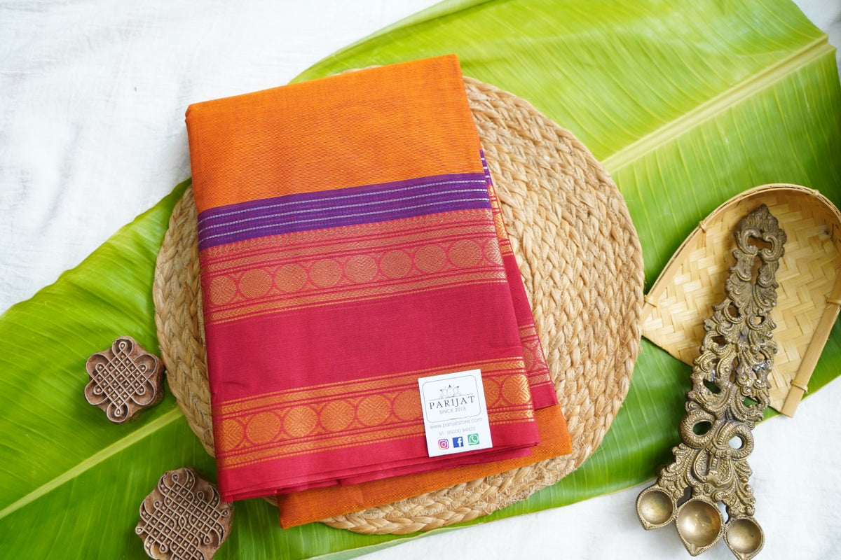 Chettinad handloom Cotton Saree PC18065