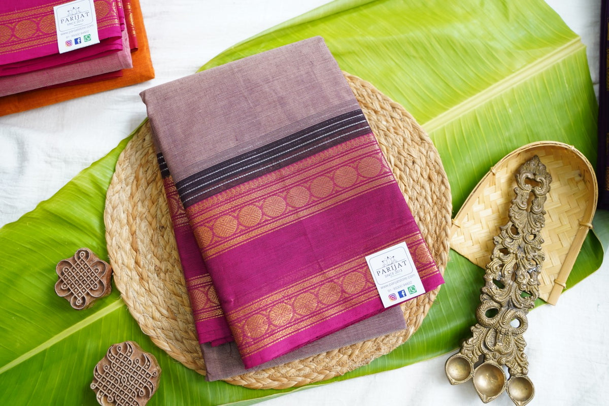 Chettinad handloom Cotton Saree PC18067